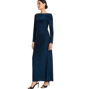 Maggy London Clemence Gown Size 8 MOB Wedding holiday cocktail formal flattering